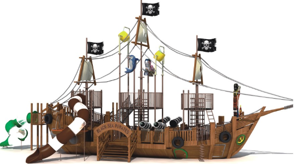 常见的大型户外甘肃非标定制滑梯的材质都有哪些？