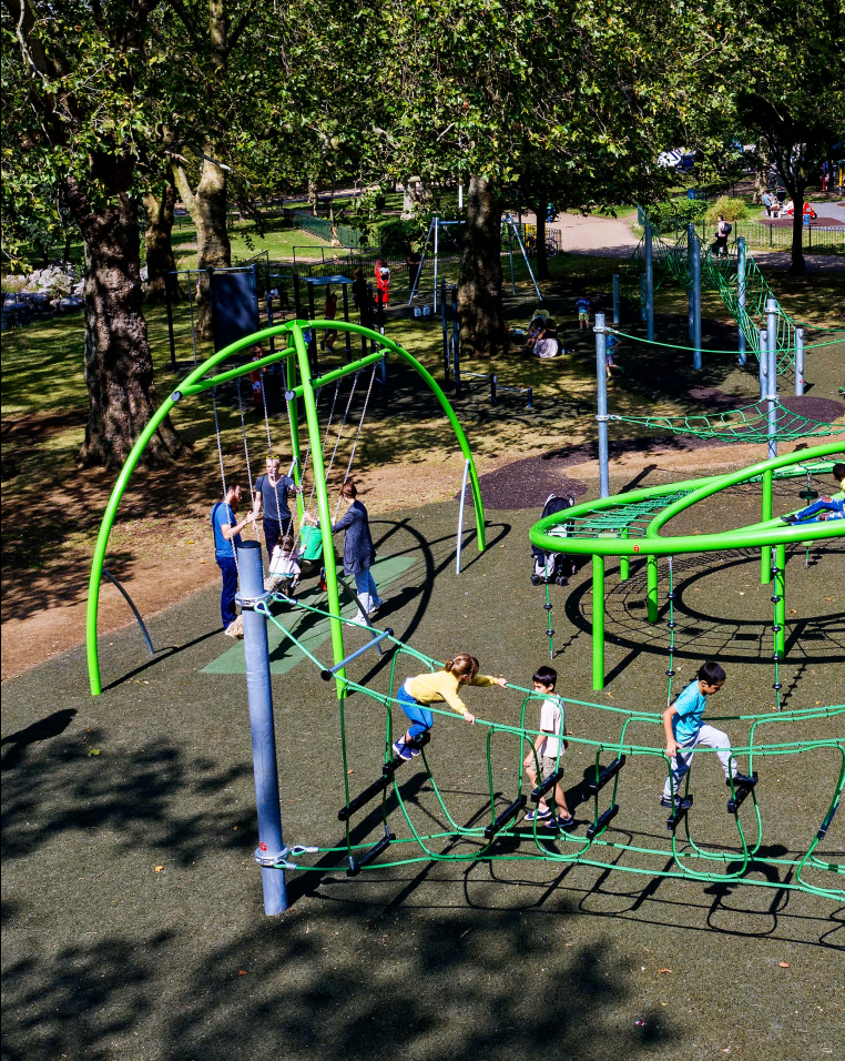 甘肃户外无动力设备在公园中的应用